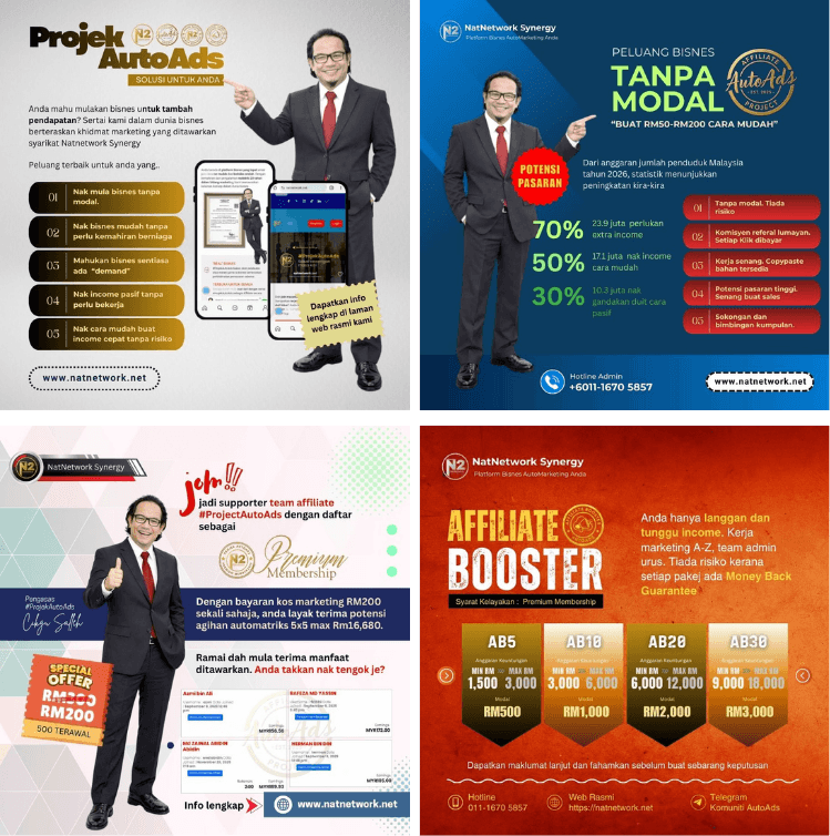 Poster Projekautoads